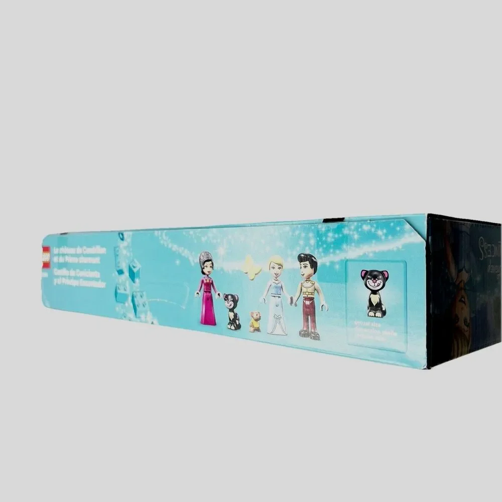 LEGO Disney Cinderella and Prince Charmings Castle 43206 NEW Sealed *READ
